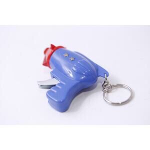 Toy Blaster, Keychain, 1999, Basic Fun, Vintage, Miniature, ~ 251013-WH 1365